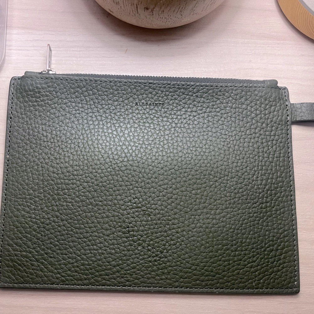 All Saints Kita Pebbled Leather Pouch Only Mini for Shoulder Crossbody Bag